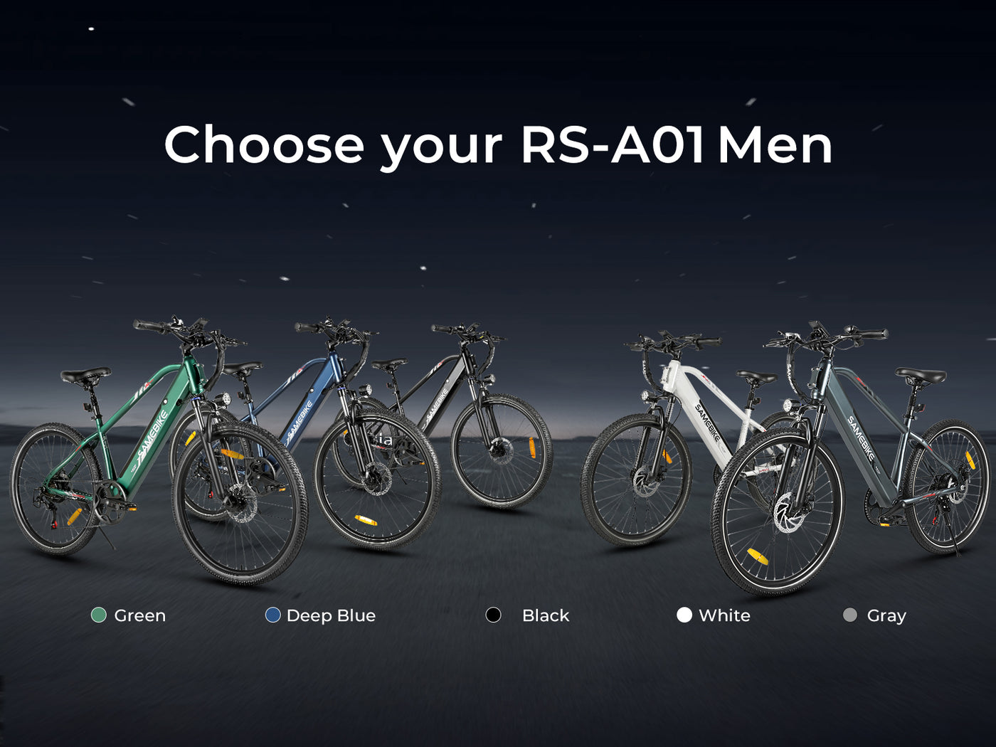 RS-A01MEN Urban Electric Bicycle