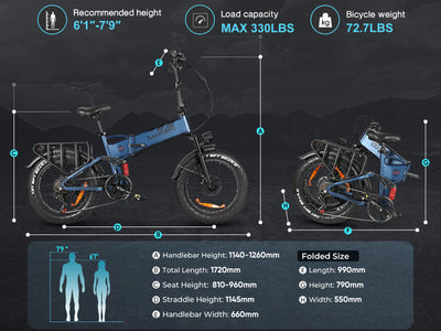 RS-A02 Pro Fat Tire Off Road Ebike