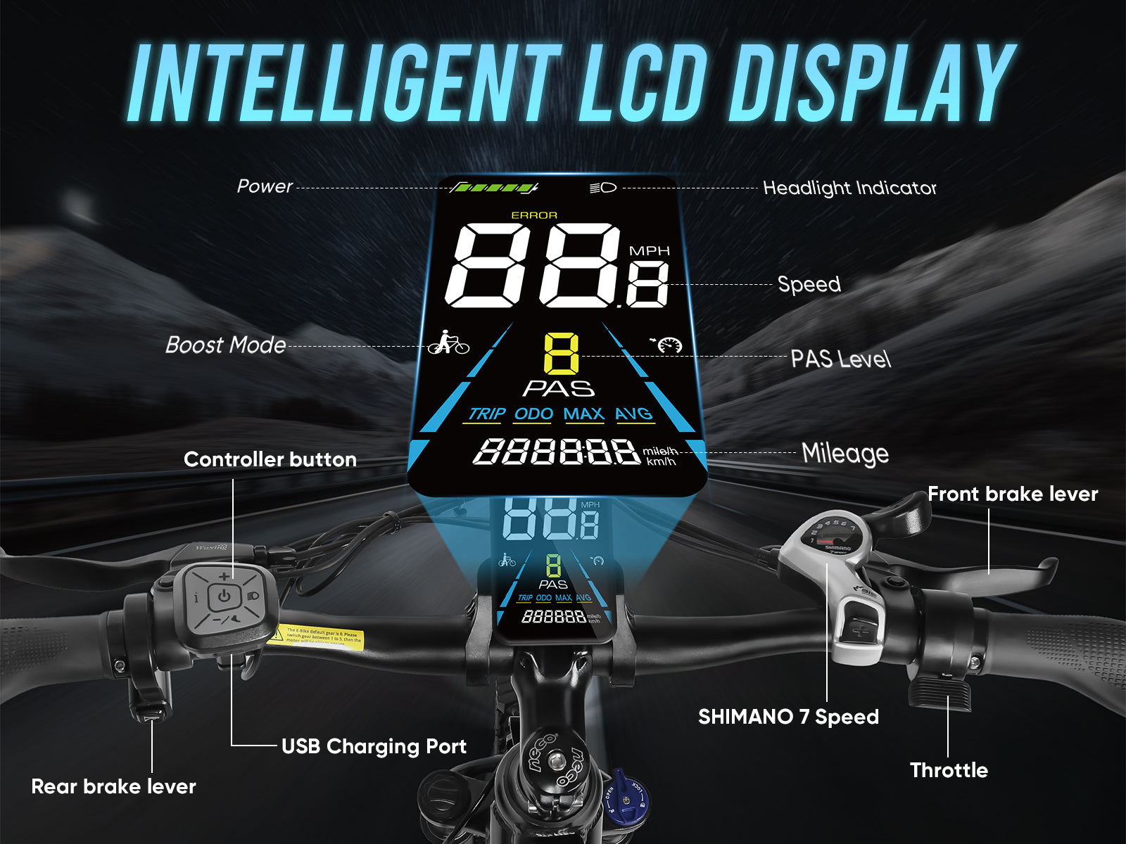 RS-A01MEN Urban Electric Bicycle