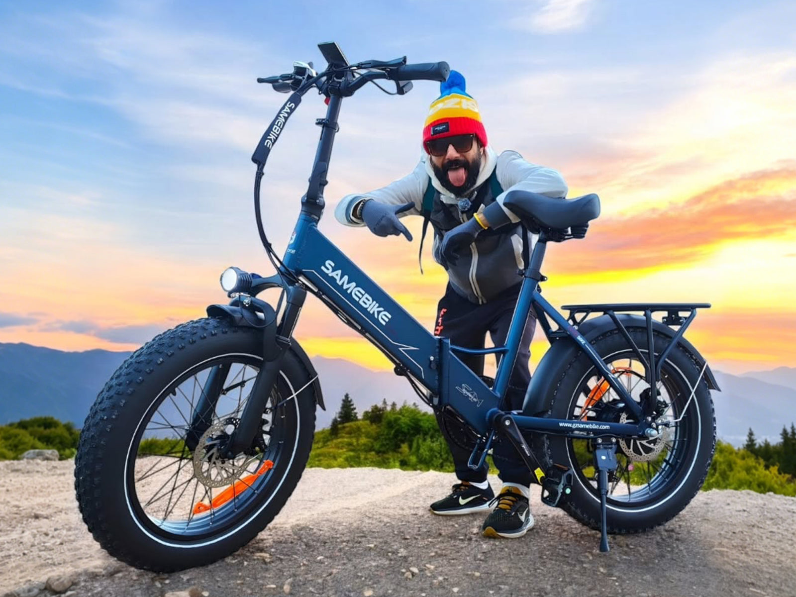 LOTDM200-II 70+Nm High Torque Step-through Folding Bike