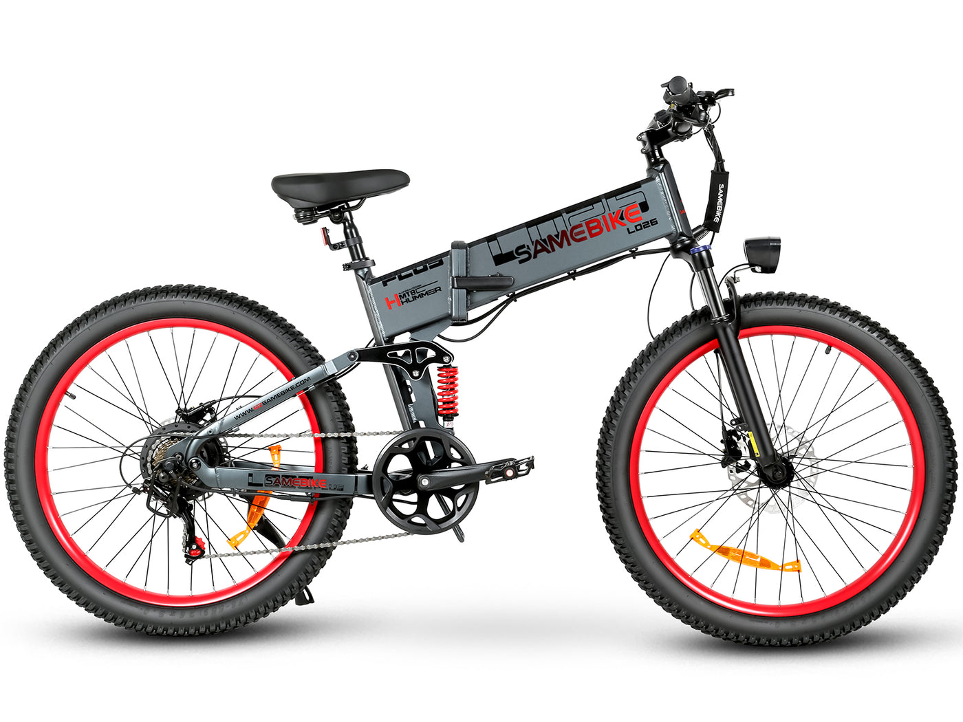 LO26 Plus Powerful 26" Fat Tire Foldable Ebike