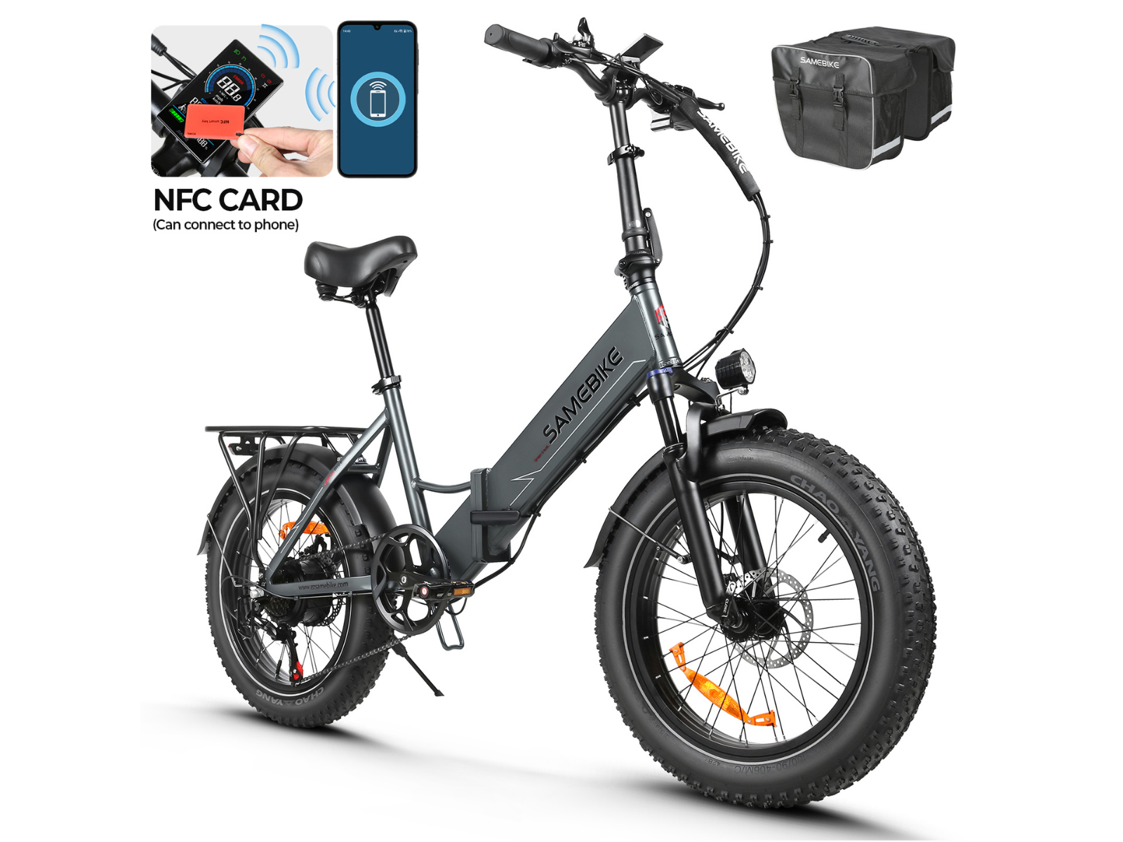 LOTDM200-II 70+Nm High Torque Step-through Folding Bike
