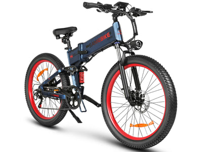 LO26 Plus Powerful 26" Fat Tire Foldable Ebike