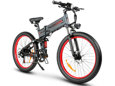 LO26 Plus Powerful 26" Fat Tire Foldable Ebike