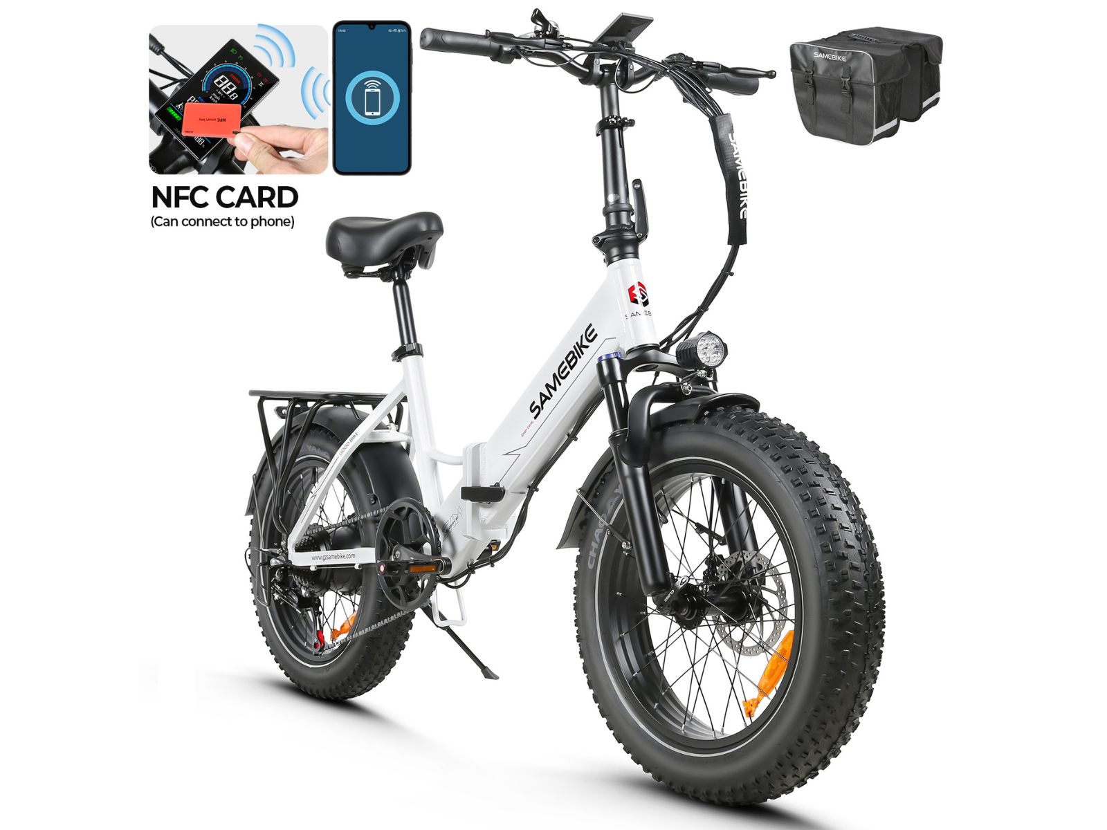 LOTDM200-II 70+Nm High Torque Step-through Folding Bike