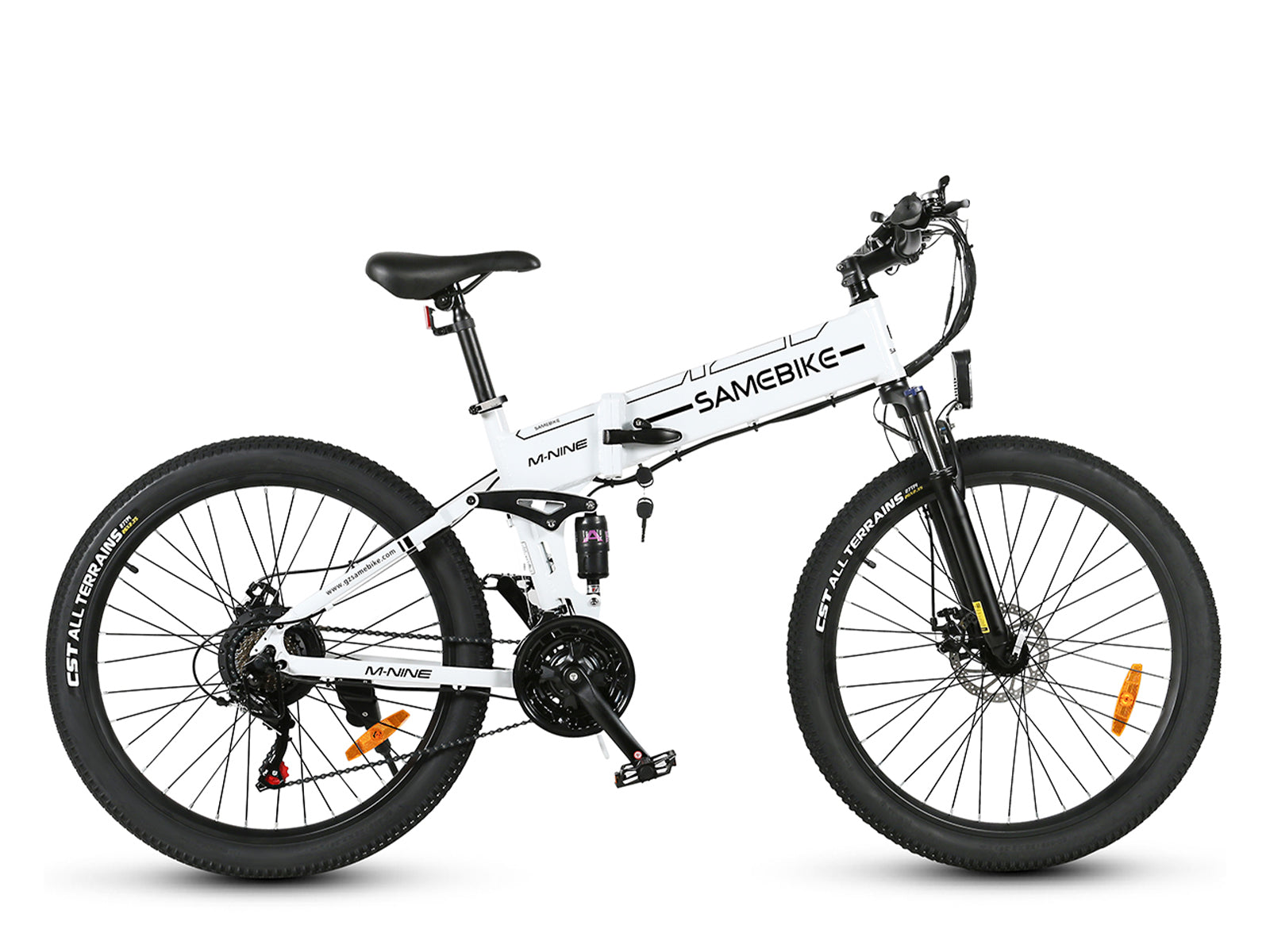 LO26-II-YD Hydraulic brake Folding Mountain Ebike