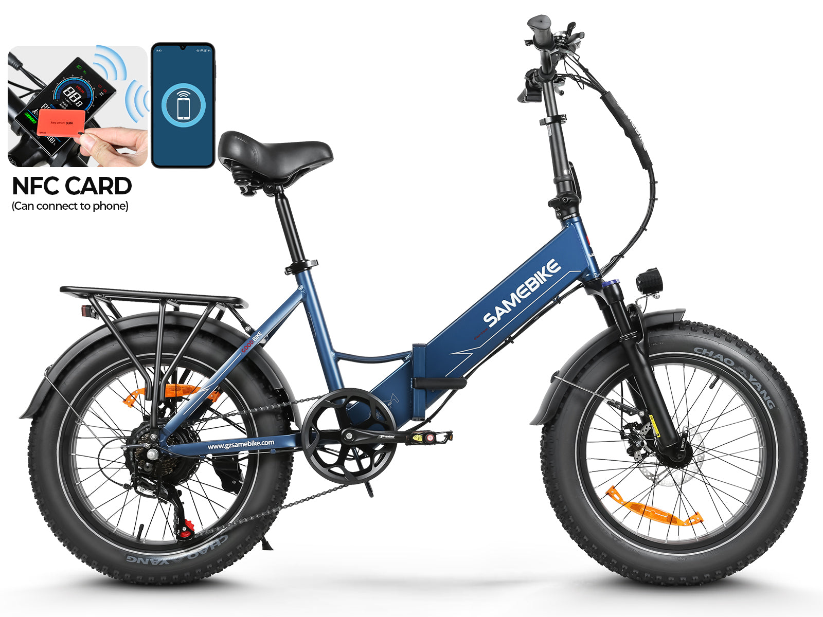 LOTDM200-II 70+Nm High Torque Step-through Folding Bike