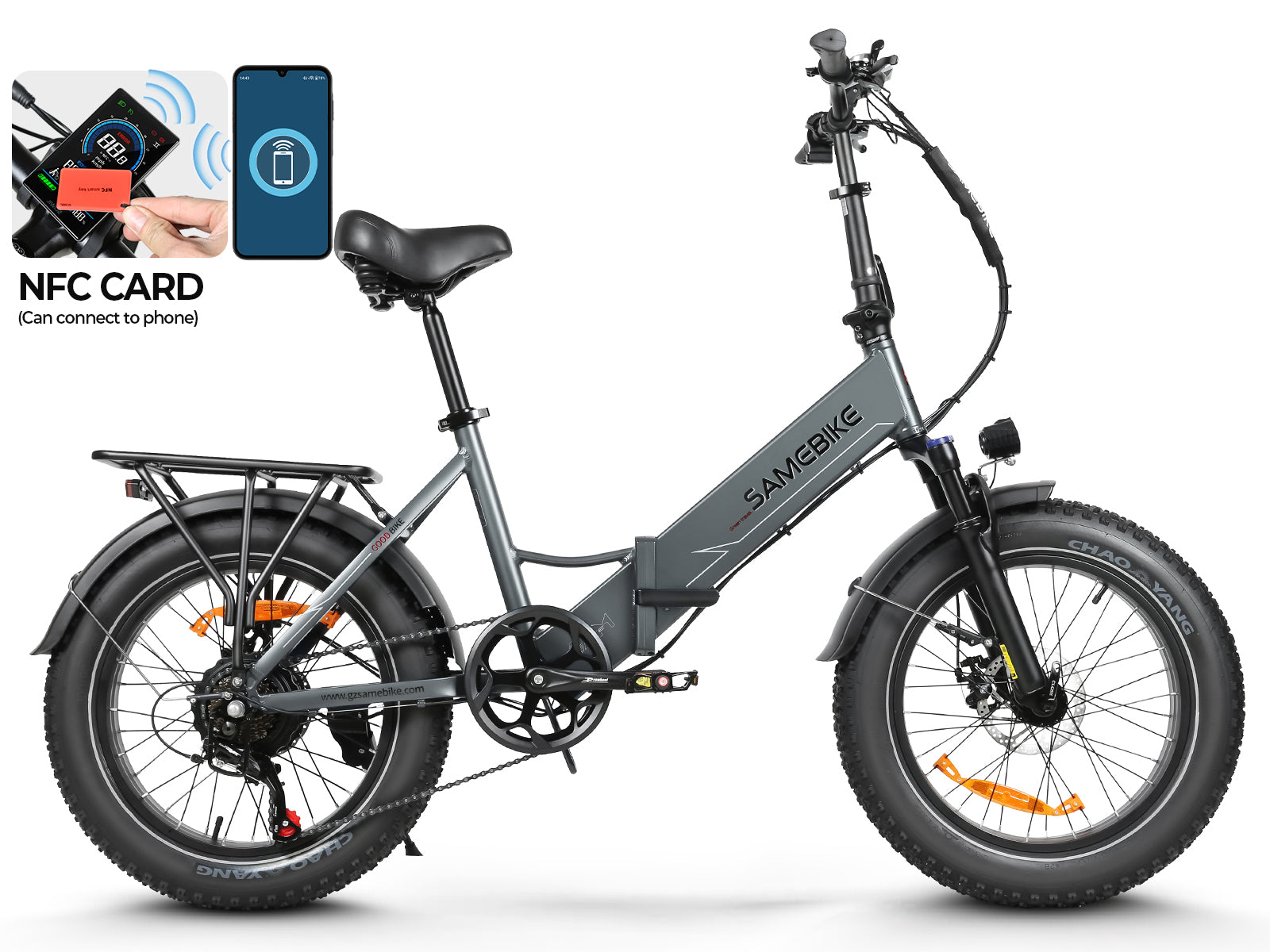 LOTDM200-II 70+Nm High Torque Step-through Folding Bike
