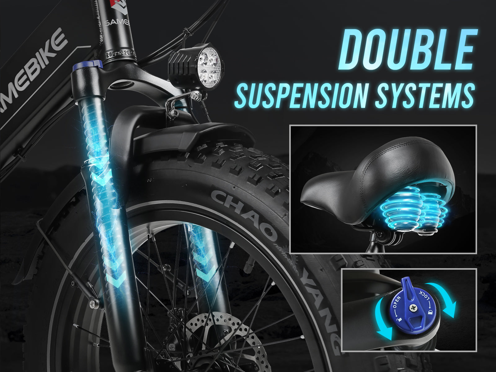 LOTDM200-II 70+Nm High Torque Step-through Folding Bike